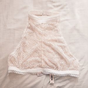 Victoria Secret New Bralette lace halter neck size Small